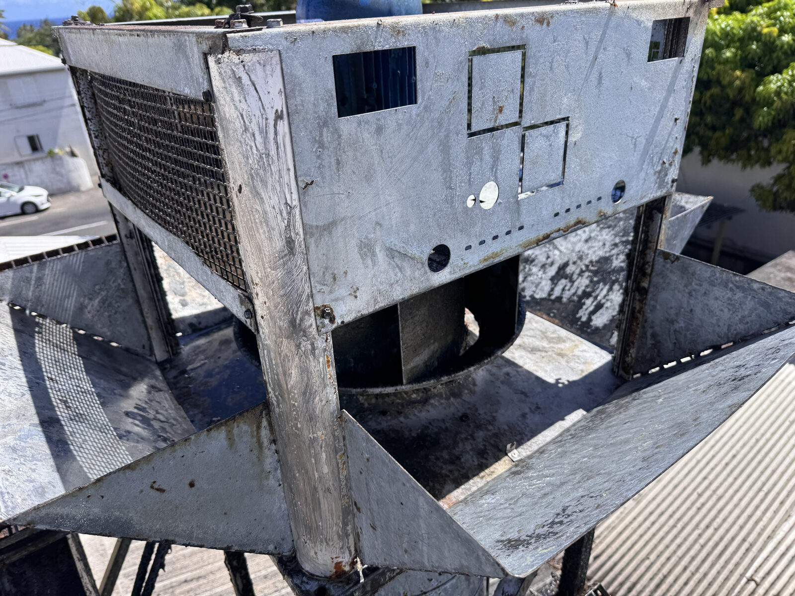 Caisson d'extraction après nettoyage DATA CLEAN